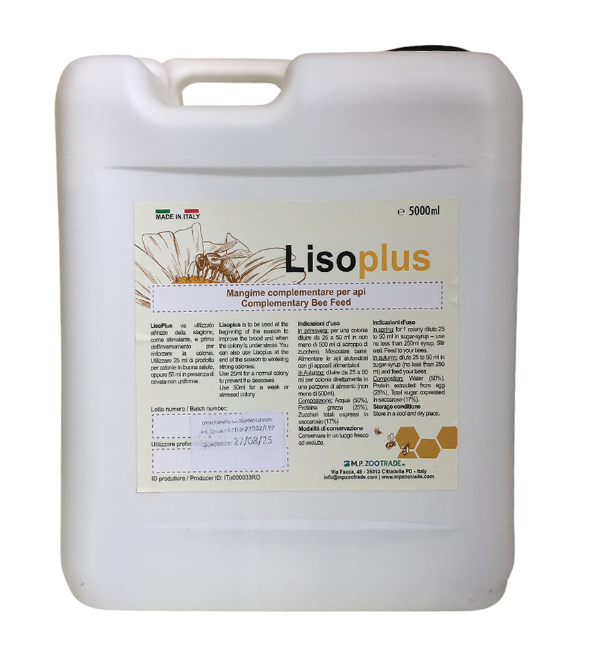 lisoplus lisoplus apiforte integratore per migliorare la covata da 5 lt - foto 1