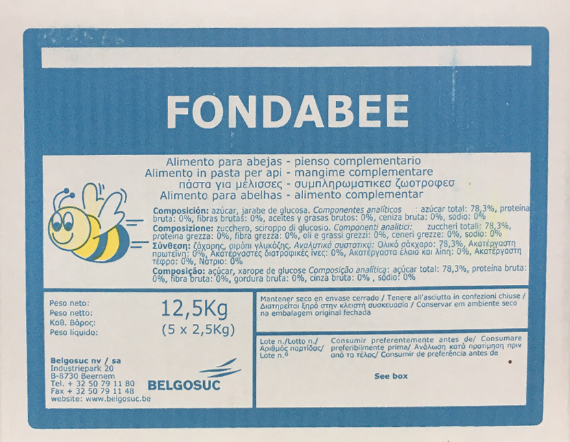 fondabee candito fondabee, busta da kg. 2,5 - foto 2