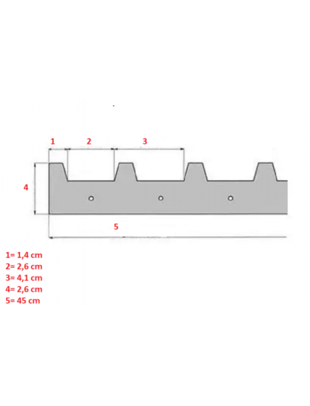 apicoltura.com distanziatore da 12 favi mm 448 - foto 4