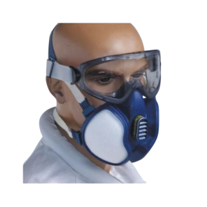 Maschera - respiratore facciale,  kit con occhiali-utile per trattamenti in apicoltura