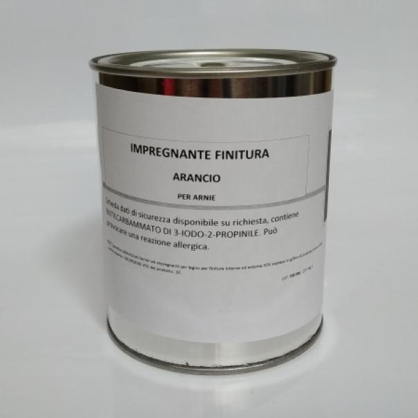 apicoltura.com vernice per arnie (impregnante+finitura) 1 kg (rosso) - foto 3