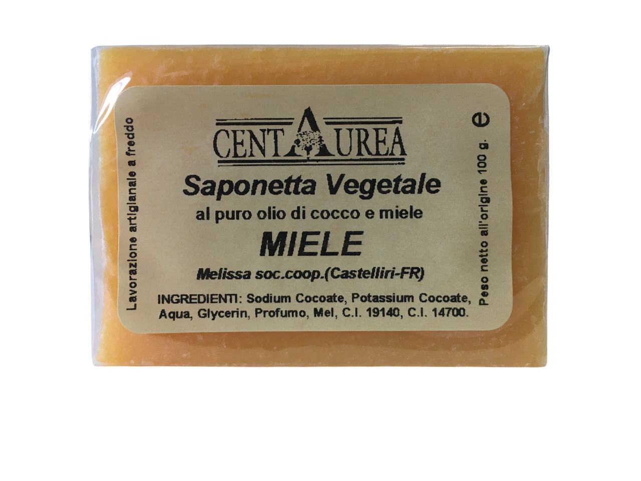 coop melissa sapone vegetale gr. 100 al miele - foto 1