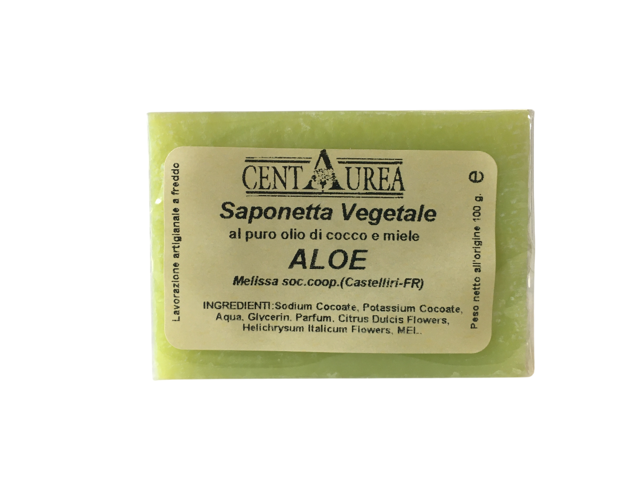 coop melissa sapone vegetale gr. 100 all'aloe - foto 1