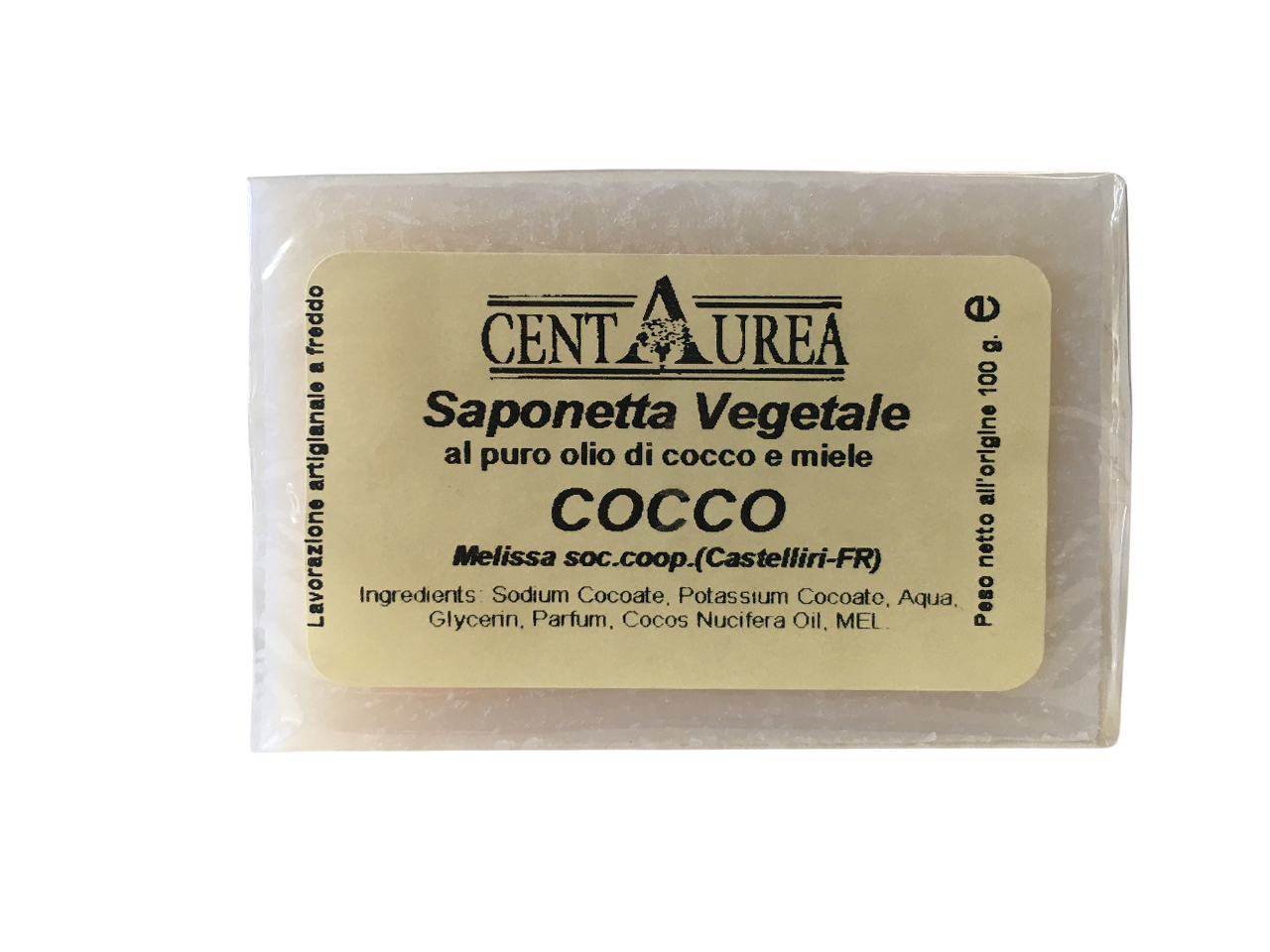 coop melissa sapone vegetale gr. 100 al cocco - foto 1