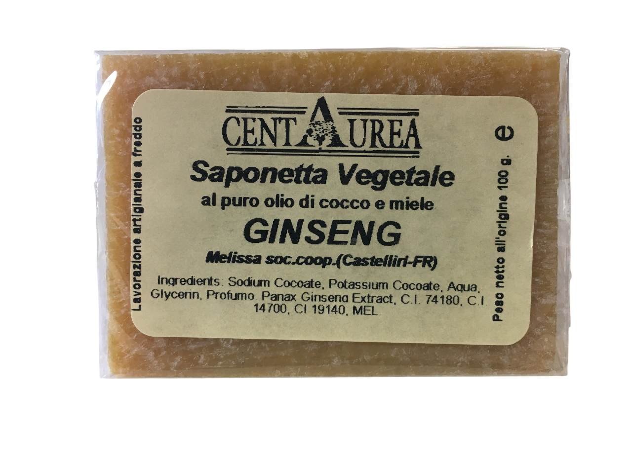 coop melissa sapone vegetale gr. 100 al ginseng - foto 1