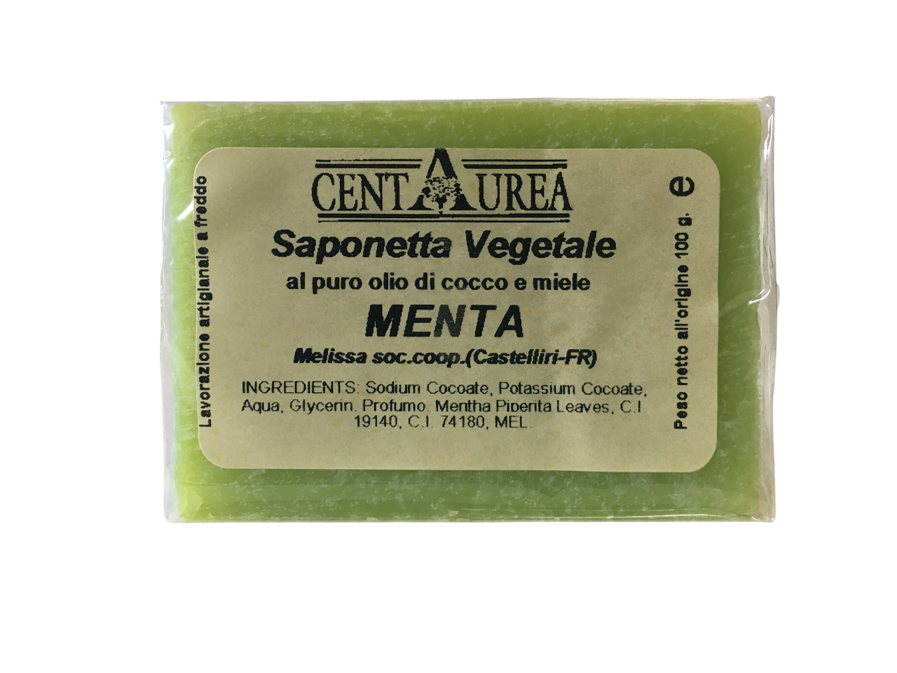 coop melissa sapone vegetale gr. 100 alla menta - foto 1