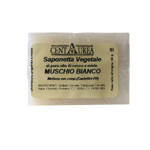 Sapone vegetale gr. 100 al muschio bianco