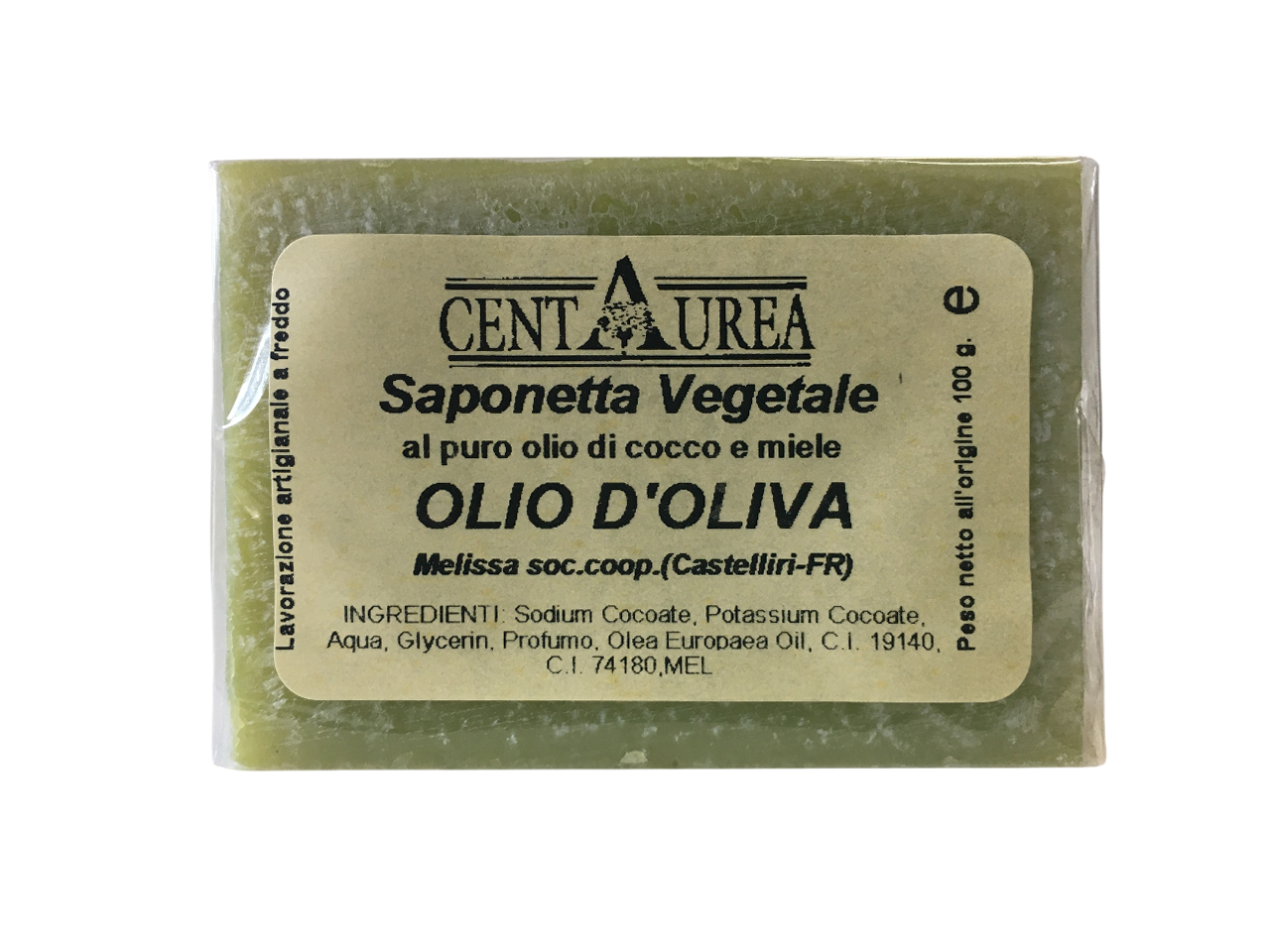 coop melissa sapone vegetale gr. 100 all'olio di oliva - foto 1