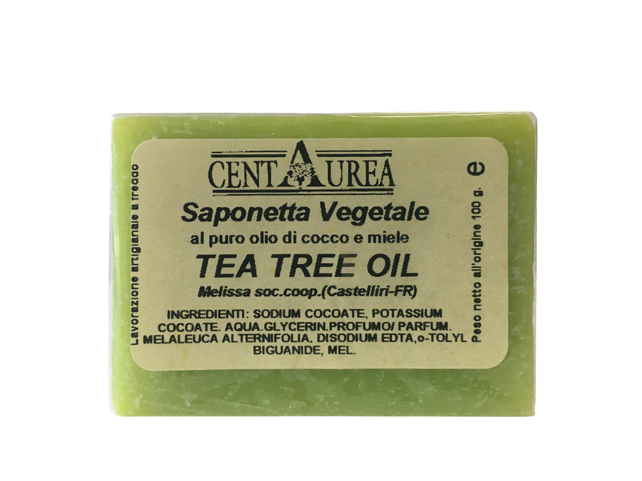 coop melissa sapone vegetale gr. 100 al tea tree oil - foto 1